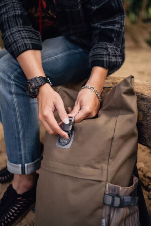 FEELFREE BLUE RIDGE BACKPACK กระเป๋ากันน้ำ กระเป๋าเป้กันน้ำ พรีเมี่ยม สี BLUE BIRD_8